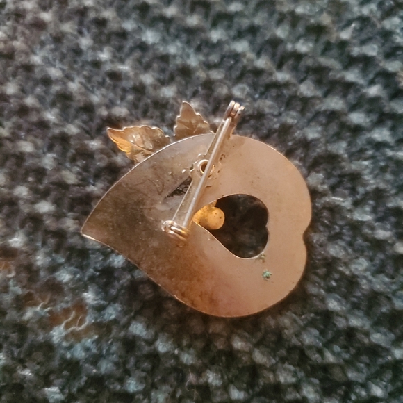 Vintage Costume Jewelry Lot 7 Pieces Rhinestone Faux Pearl Brooch Clip On... - Picture 16 of 16